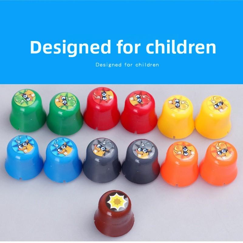 Quick Stacking Cup Game 20 Challenges Color Cognition Children's Puzzle Hammering Gopher Party Game Toys for Kids Competition
