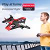 RC Airplane with Camera 480P 2.4GHz RC Plane Gliding Aircraft Flight Toys for Adults Kids Boys with