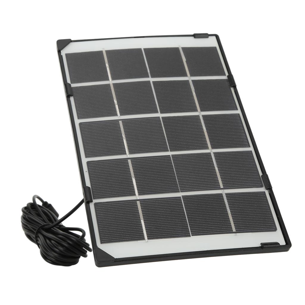 5V 6W Solar Panel Portable Solar Charging Panel Kit Mini USB Port for Outdoor Travelling