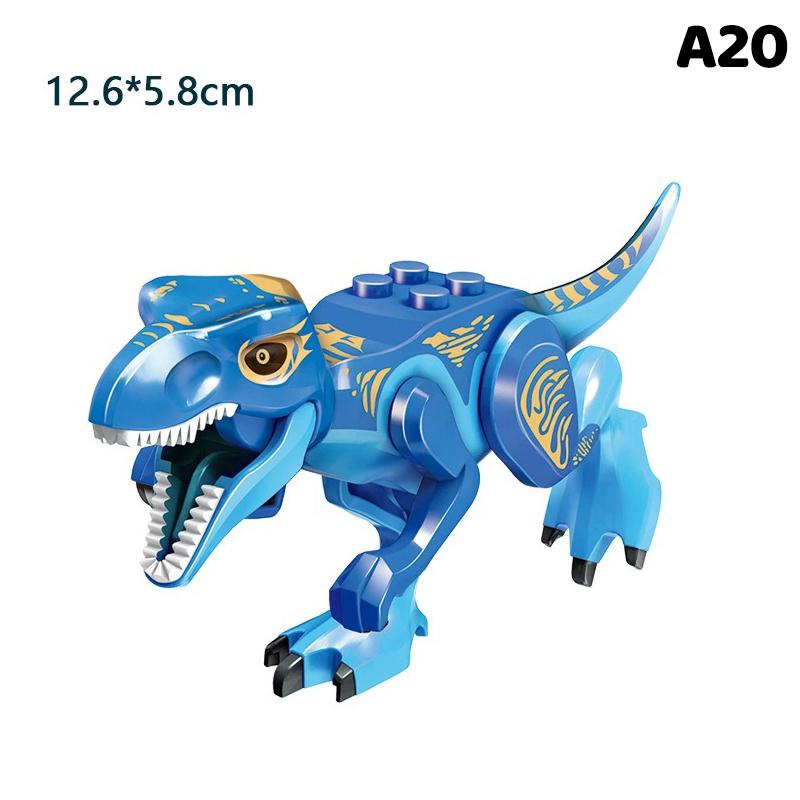 Dinosaurs World Dinosaurs Model Diy Bricks Toys Building Blocks Assemble Educational Toys For Kids Xmas Gifts