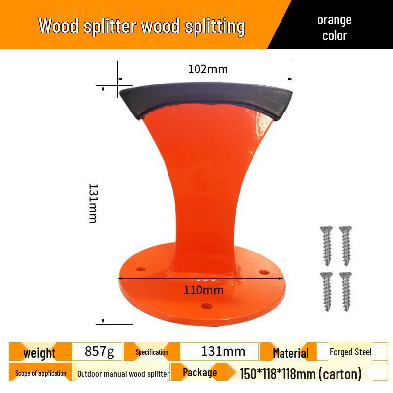 Chiyue Wall-Mounted Manual Steel Firewood Splitter