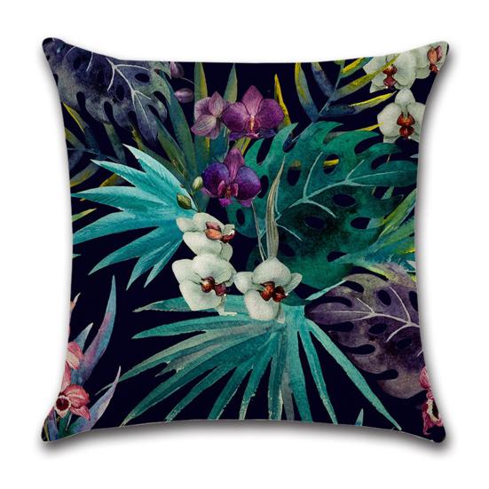 Throw Pillowcase Soft Texture Protective Replacement Fashion Car Bedside Nap Pillowcase Sofa Accessory