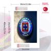Cruz Azul Pattern  3pcs 100% Round Full Drill 5D DIY Diamond Painting Embroidery Cross Stitch Rhinestone Décor