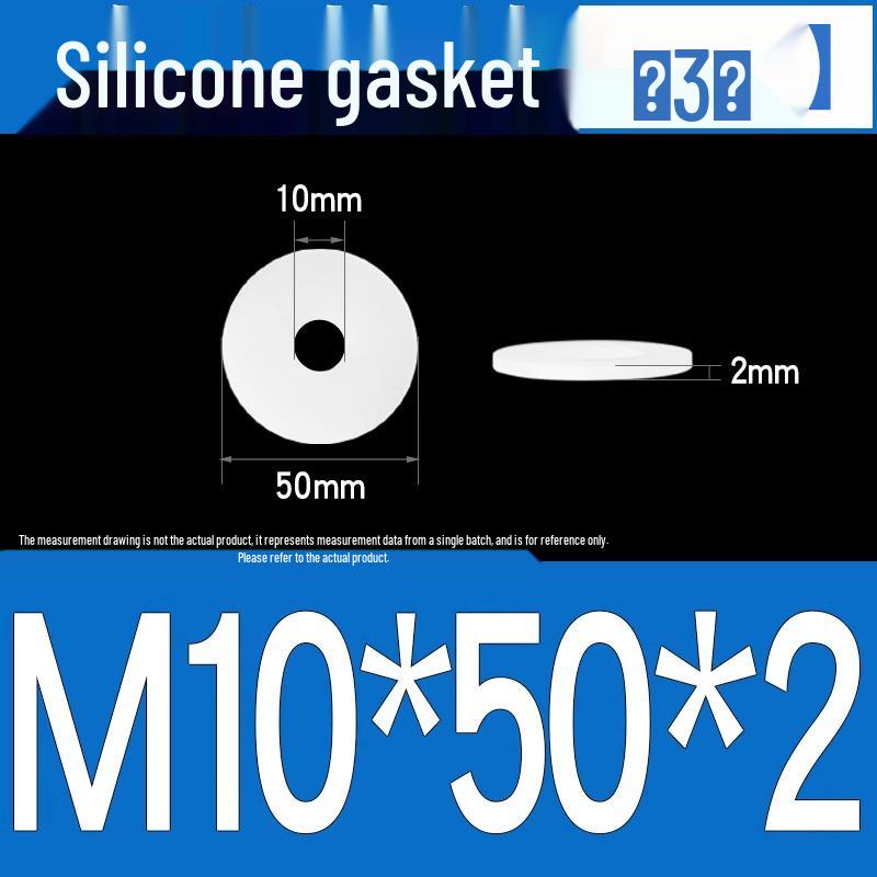 Silicone High-Temp Waterproof Gasket & Shock Absorbing Seal Pad
