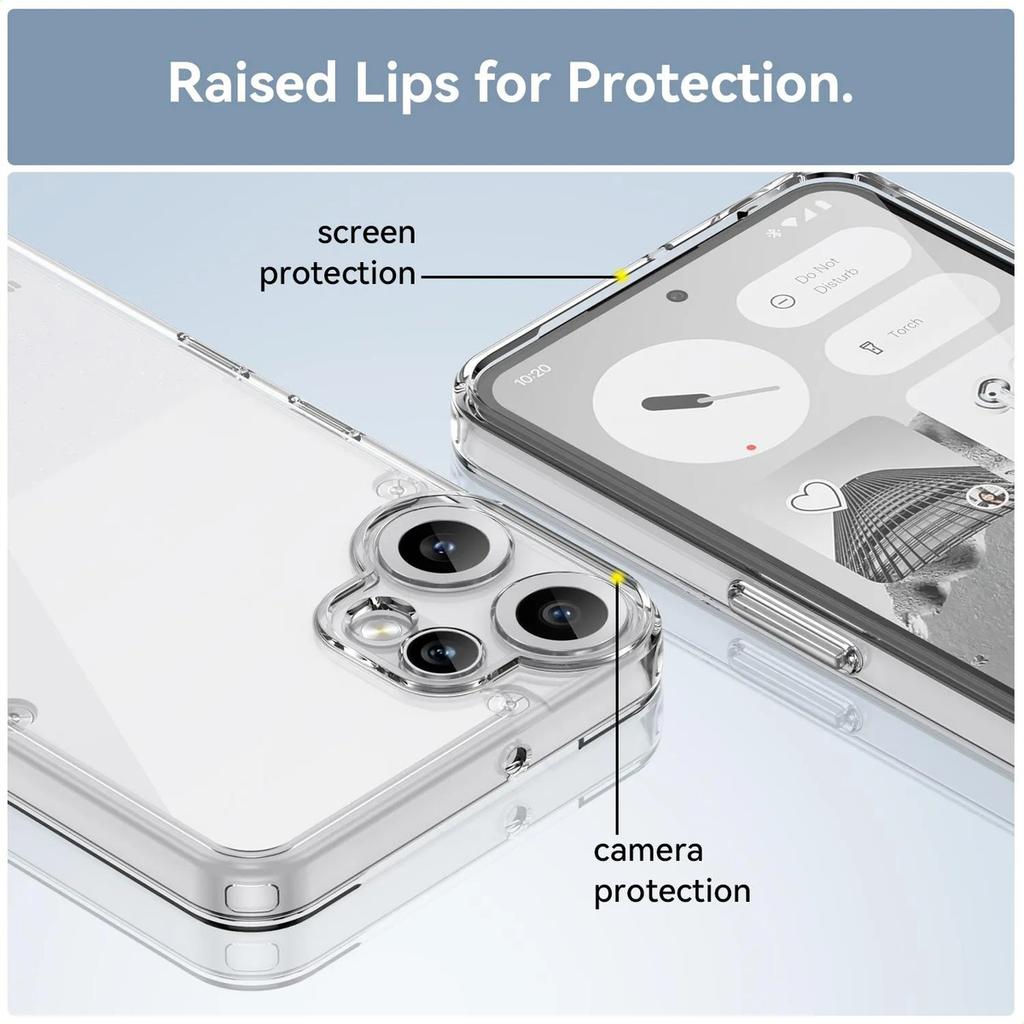Phone Case For Nothing Cmf Phone 2 Pro , Clear Transparent Phone Case Cover For Nothing Cmf Phone 2 Pro