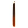 Long Straight Bulk Hair Synthetic 22 Inch Bone Straight Braiding Hair Crochet Braids for Black Woman
