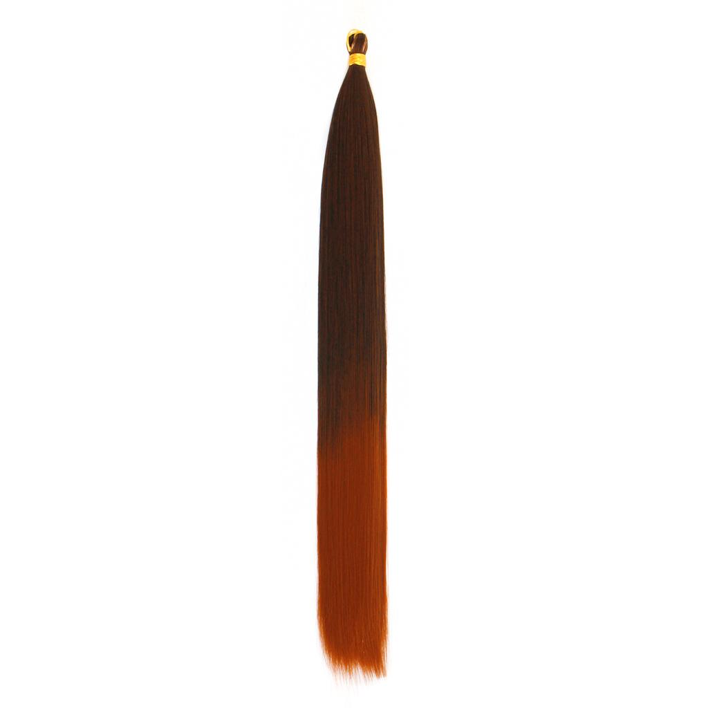 Long Straight Bulk Hair Synthetic 22 Inch Bone Straight Braiding Hair Crochet Braids for Black Woman