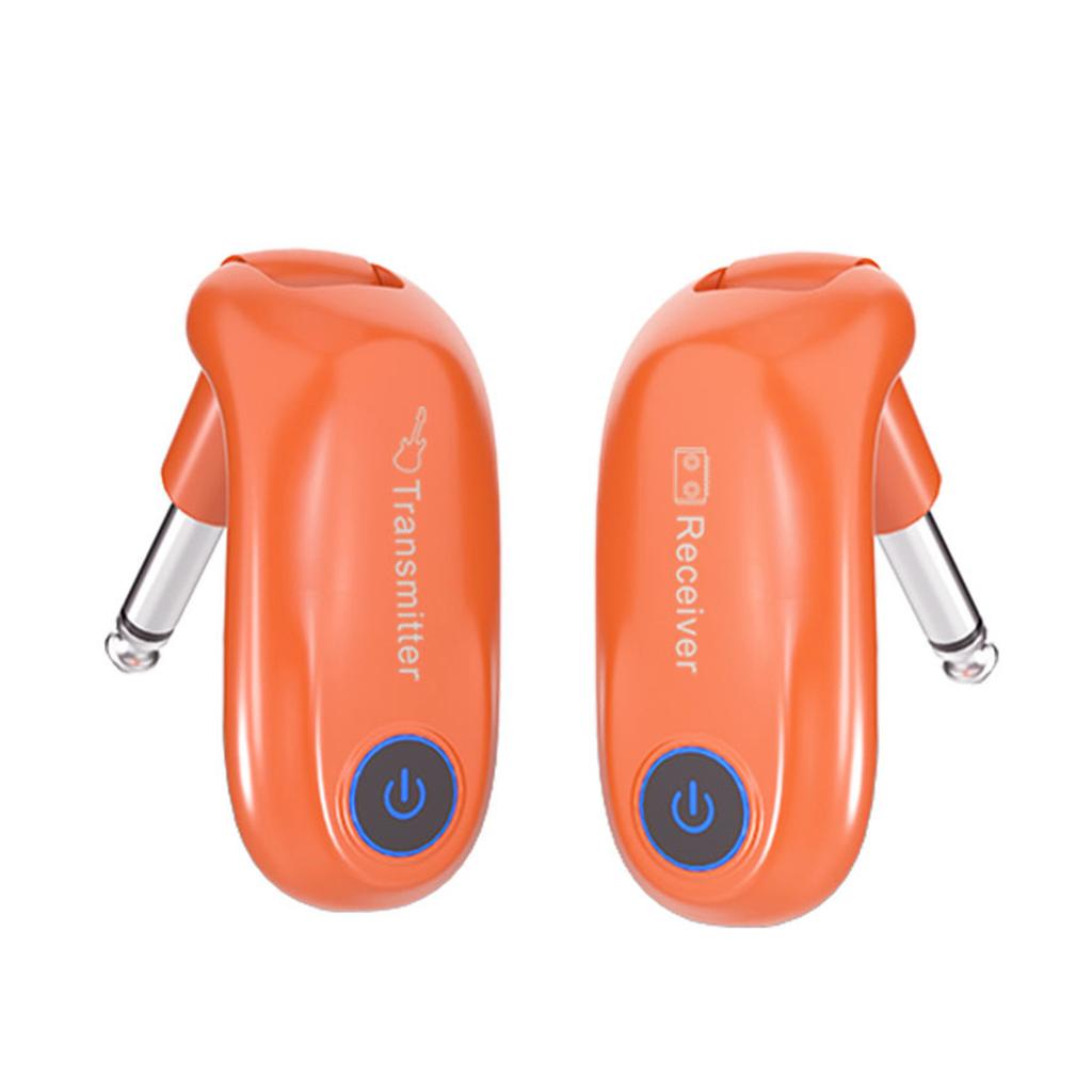 Bezprzewodowy System Gitarowy 2.4G Zestaw Nadajnika i Odbiornika Gitarowego z Możliwością Ładowania dla Gitary Elektrycznej Basowej