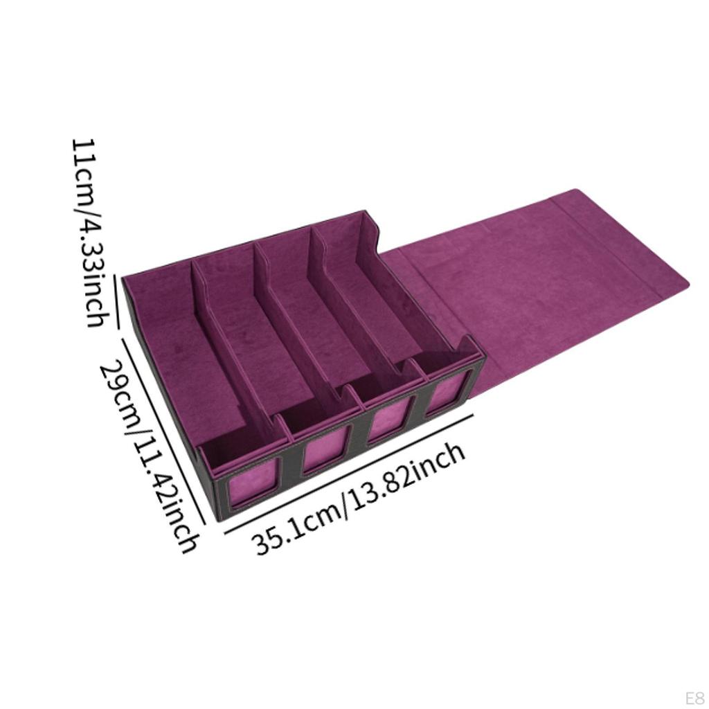 Card Holder Storage Box for Collecting Baseball and Trading Cards