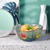 Irregular-edge Fruit Bowl-shaped  Silicone  Mold Strong Tear-resistance Round Bottom Storage Tray