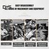 Internal Bearing Disassembly Puller Tool Set Rustproof Corrosion Resistant Automotive Bicycle Bearing Removal Tool Blind Hole Bearing Puller Set