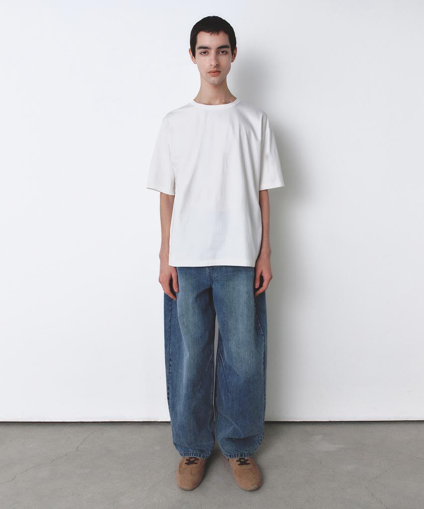 INSILENCE Back Print Symbol T-Shirt Off White