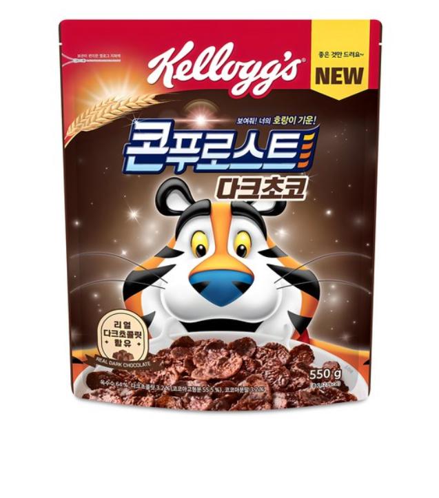 Kellogg’s Corn Frost Dark Choco Cereal 550g – Crunchy Chocolate Breakfast