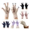 Cute Warm Fuzzy Gloves Women Men Cozy Plush Touch Screen Gloves Winter Funny Finger Gloves for Texting Writing Driving