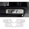 Compatible with Ford Explorer 2020 2021 2022 2023 Car Door Speaker Sticker Cover Stainless Steel Door Handle Horn Trim Auto Accessories (Color : Door