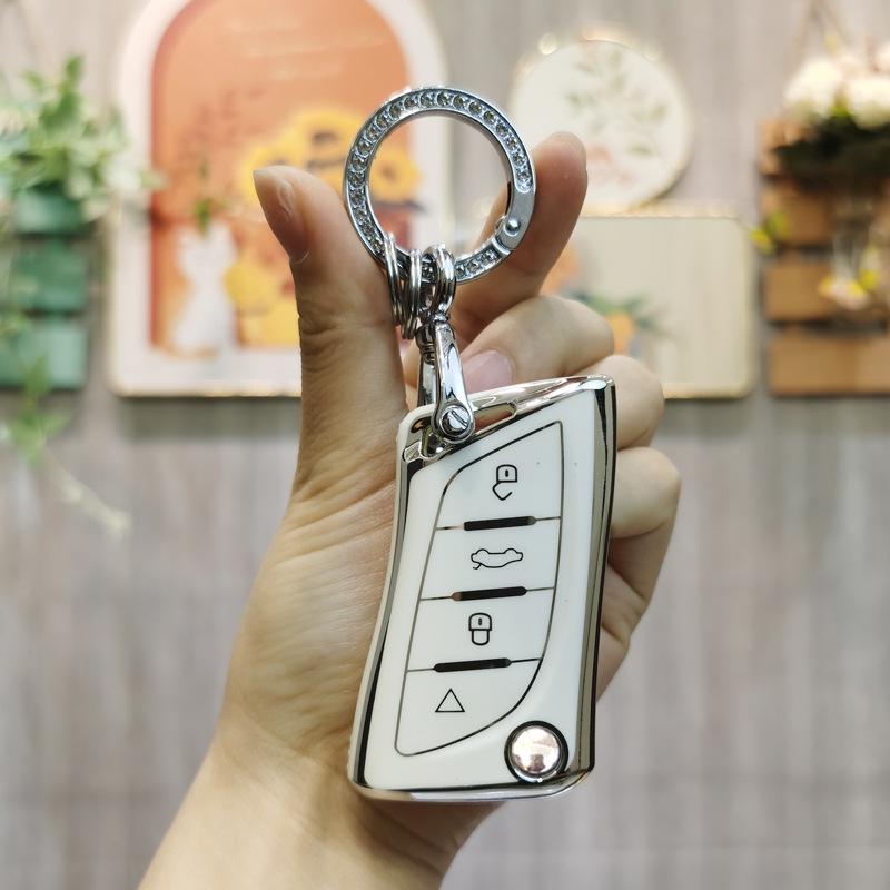 Compatible Aftermarket Key Case for VVDI Toyota, Honda, Nissan Blade, Lexus Folding Key Bag