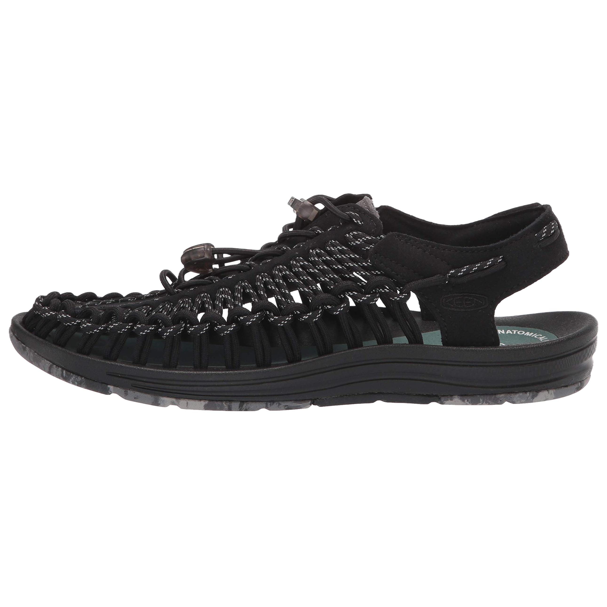 KEEN Uneek Comfortable Support River Trekking Shoes Men s Black 1025175 41