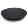 Soap Dish Black Marble Oval