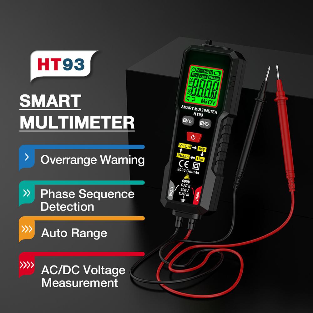 Phase Test Digital Multimeter NCV Detection Multimeter Smart Multimeter