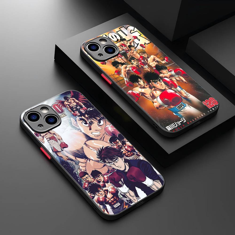 Anime H-Hajime N-No I-Ippo Phone Case For IPhone 16e 16 15 14 13 12 11 Pro Max X XS Max Plus Matte Clear