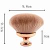 Portable Extra Large Body Makeup Brush Soft Synthetic Hair Professional Self Tan Back Applicator Foundation Brush Bronzers