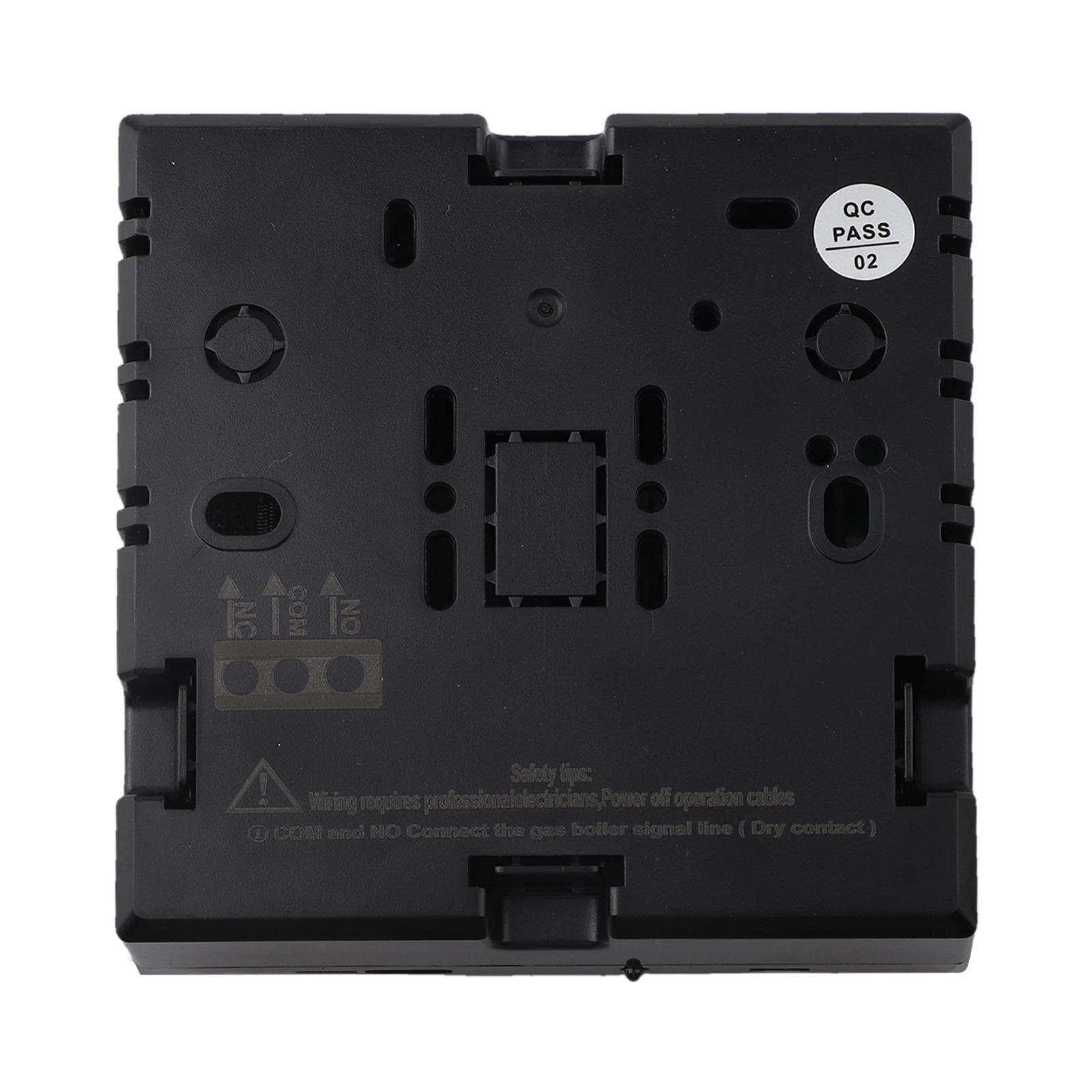 Цифровой комнатный контроллер LCD Термостат Управление отоплением Функция блокировки от детей Компактный размер 86*86*24MM Ручные Автоматические режимы CHINA