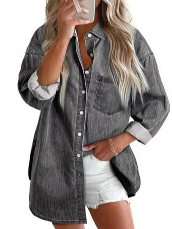 Spring/Summer Women's Casual Loose Denim Jacket