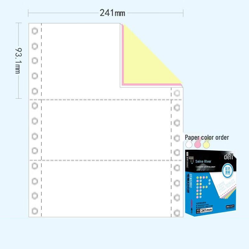 Deli Seine River Computer Printer Paper