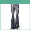 Waist High Women Summer Pants Pants Ladies Beach Sexy Seethrough Floralprint Trousers