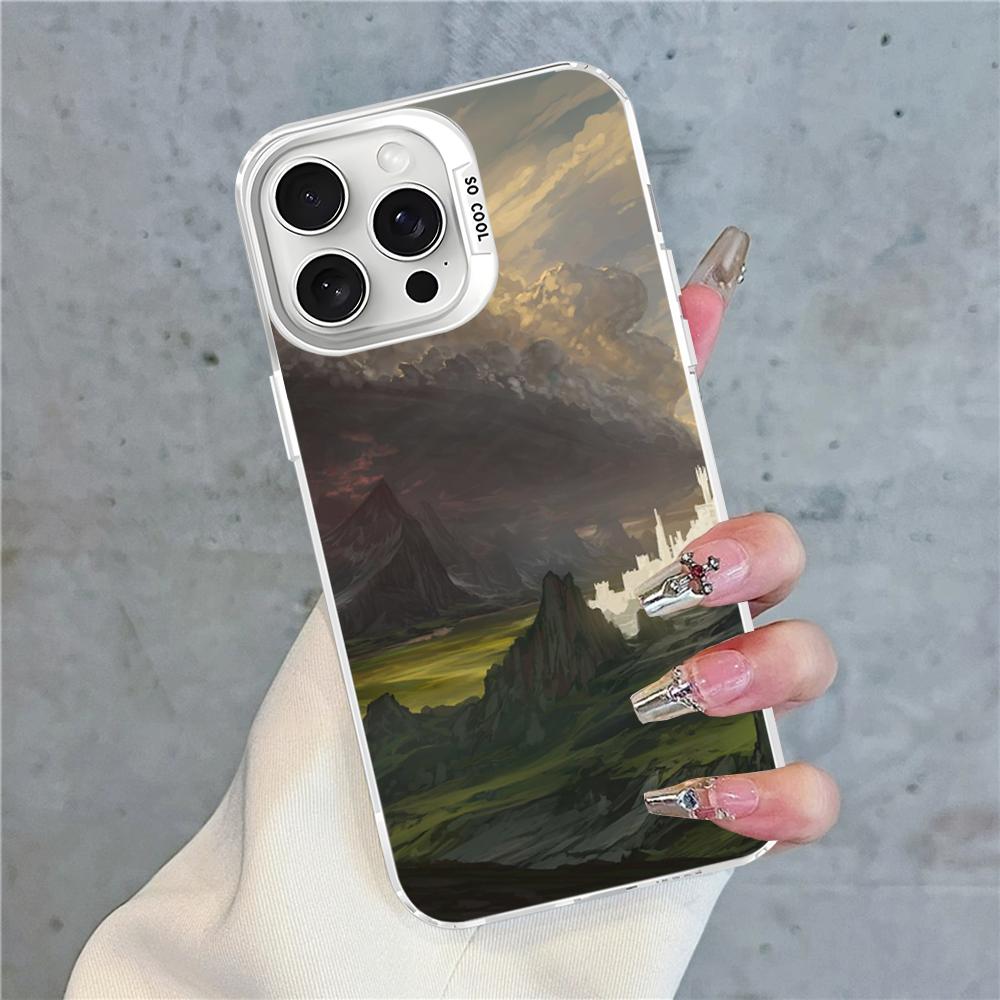L-Lord-Of The-Rings Phone Case For IPhone 16 15 14 13 12 11 Pro Max X XR XSMAX 8 7 Plus Matte Shockproof Back Cover