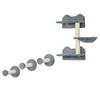 4 Piece Cat Shelf with Scratching Post, Wall-Mounted Cat Tree for Indoor Cat - Grey