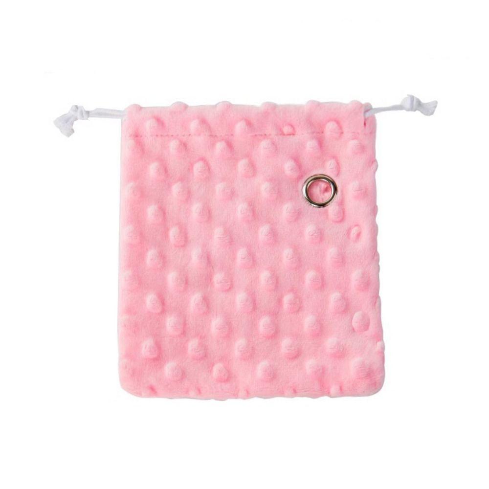 

Бархатная сумка для хомяка для улицы, удобное гнездо-кровать для хомяка, белки, крысы розовый