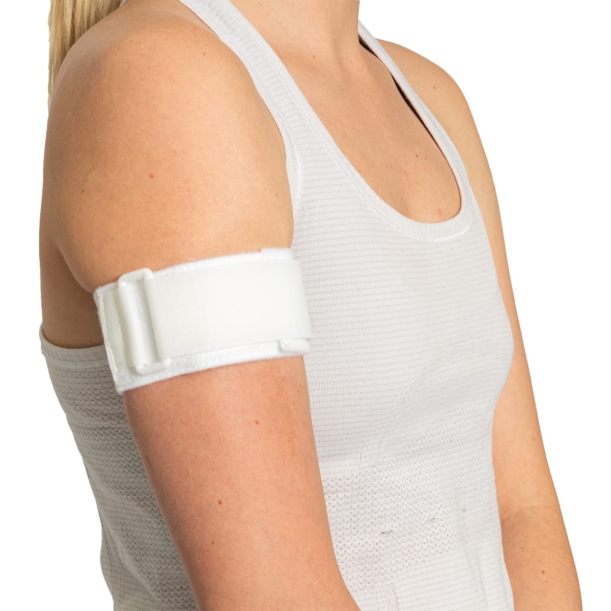 

Upper Arm Strap CPUAS White M Medi-Dyne (Medium), Ambidextrous, CPUAS-M-WHT (Medium) белый