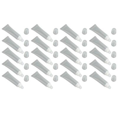 20pcs 12ml Refillable Lip Gloss Tube Professional Portable Makeup DIY Empty Lip Balm Containers