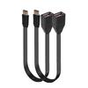 Flat Silicone OTG Data Cable Type C To USB 2.0 Adapter Cord For Connecting U Disk Card Reader Mouse Keyboards