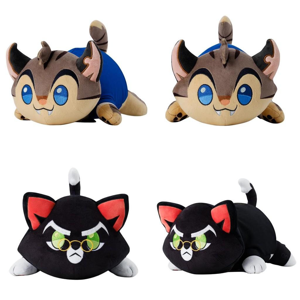 Adorable Lackadaisy Tater Plush Cat Toy Soft Crystal Velvet Stuffed Animal Doll