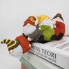 1Pc  Resin Gnome Santa Claus Crafts Creative Micro Desktop Ornaments Gardening