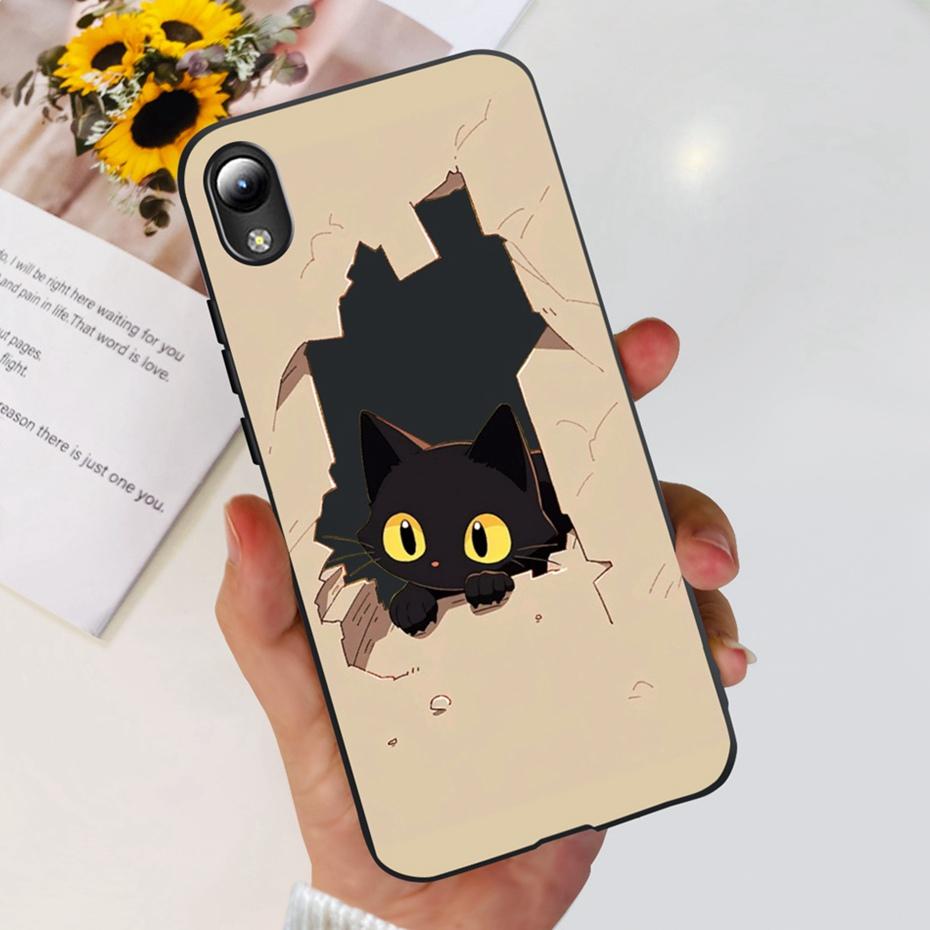 Lovely Printing Case For ZTE Blade L8 / A3 (2019) / A31 Lite Black Silicon Soft Back Cover For Zte A3Lite A31Lite L8 Phone Cases