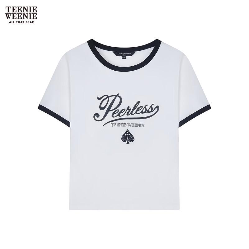 Teenie Weenie Women s Bear Letter T-shirt L