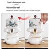 Automatic Rotating Stone Mill Kung Fu Tea Set