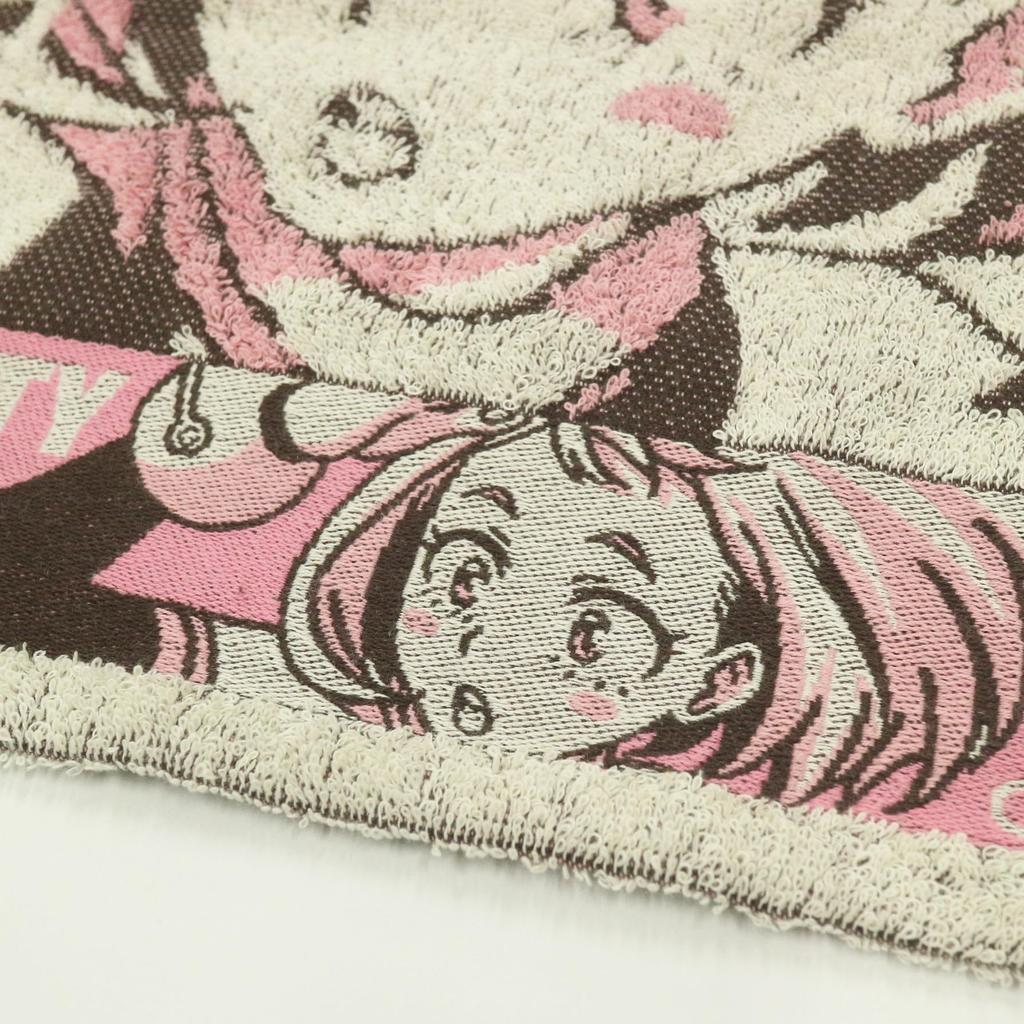 Marushin Bandai My Hero Academia Zero Gravity Character Antibacterial and Odor Perfect Gift for 4385001000 Handkerchief, 100% Cotton, Design,