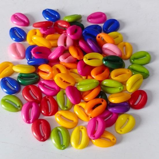 

@ Multicolor Artificial Kodi Cowrie For Decoration Pack Of 2 90Gm Zr-3028-60%Off