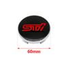 4 Stück 56MM Auto Radnabenabdeckung Aufkleber 60mm Nabenkappe Emblem für Subaru Outback Legacy Forester Impreza Tribeca WRX DRL XV STI