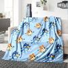 1 Stück B-Blucy Decke, Geschenk, für Männer und Frauen, Weiche Decke, Gut für Schlafsofa Couch Reisen, Leichte Flanelldecke