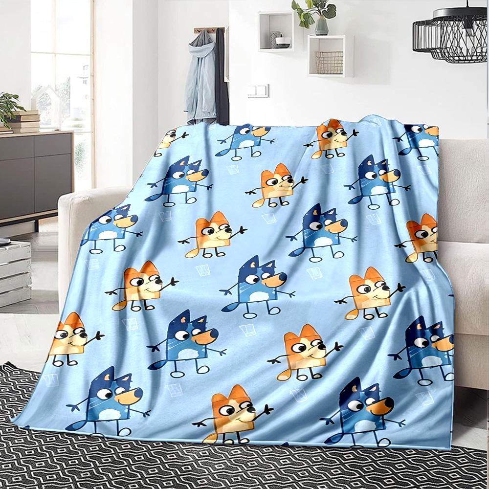 1 Stück B-Blucy Decke, Geschenk, für Männer und Frauen, Weiche Decke, Gut für Schlafsofa Couch Reisen, Leichte Flanelldecke