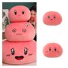Cute Kirby Sleeping Pillow Plush Toy For Sofa Decor And Comfortable Rest Large Size Expression Dumpling Doll Perfect Gift For Girls