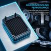 10 Tubes Water Cooling Radiator High Performance PC CPU Water Cool System Radiator  Gaming PC