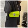 Trendy Street Style Fashionable Pu Leather Crossbody Bag 2023 Summer Small Square Bag