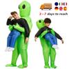 ET-Aliens Inflatable Costume Scary Monster Cosplay For Adult Kids Thanksgiving Christmas Party Festival Stage Children Clothing