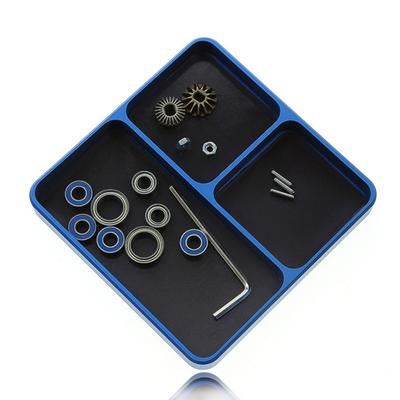 Magnetic Electronic Repair Screws Organizer Parts Tray 3 Compartments Multipurpose Screws Holder Magnet